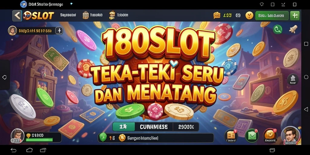 Gameplay seru dari 180SLOT yang penuh teka-teki menantang.