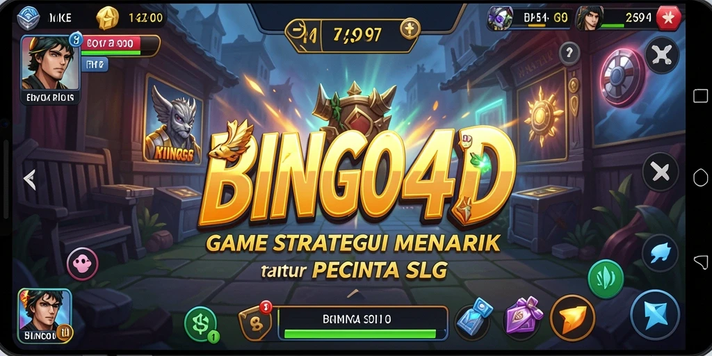 Tampilan gameplay seru di BINGO4D yang penuh strategi.