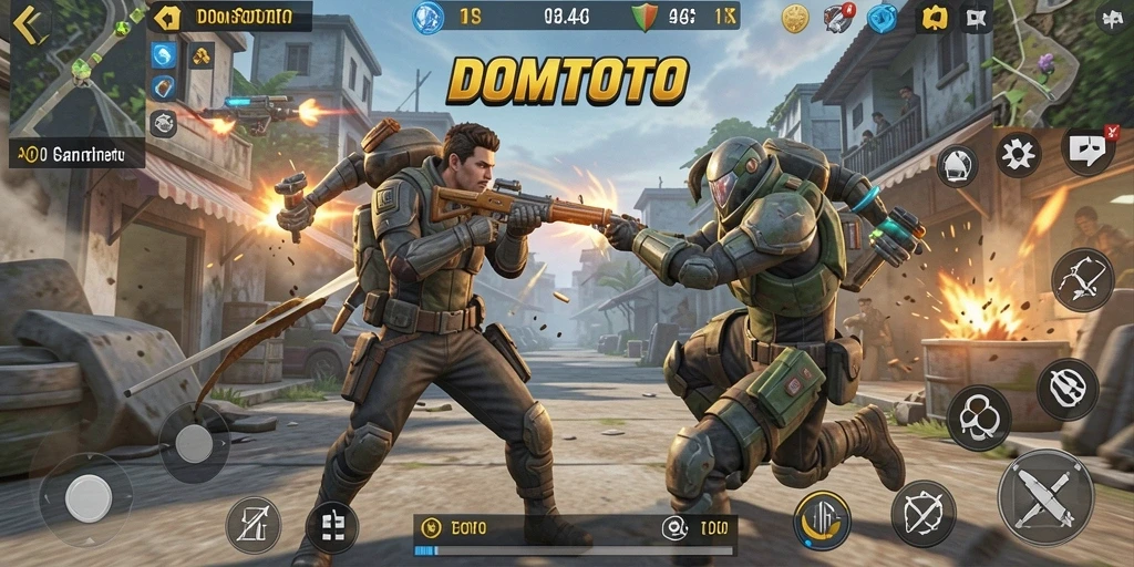 Gameplay seru di DOMTOTO dengan aksi mendebarkan.