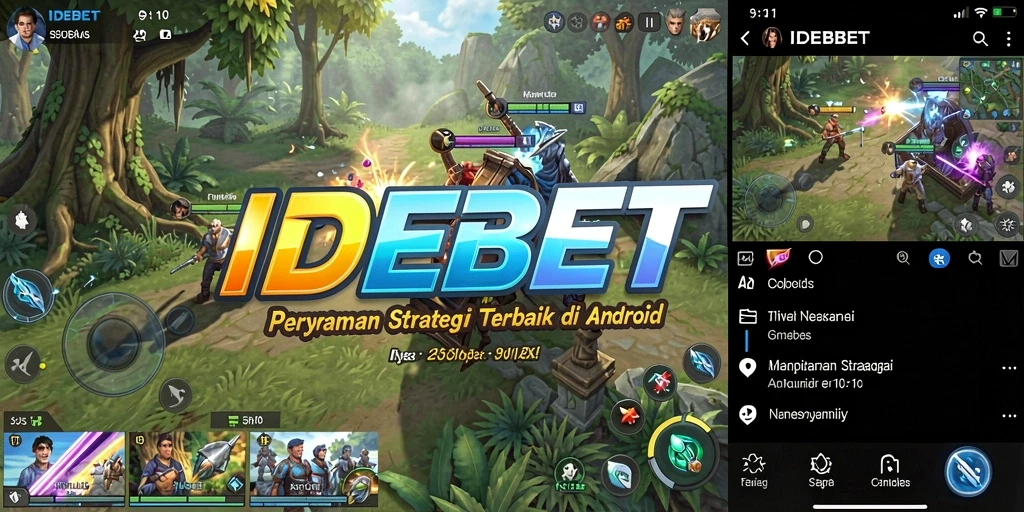 Tampilan gameplay seru dan menantang dari IDEBET.