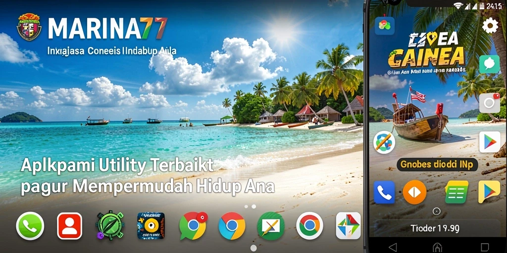 Tampilan antarmuka MARINA77 yang intuitif dan fungsional.