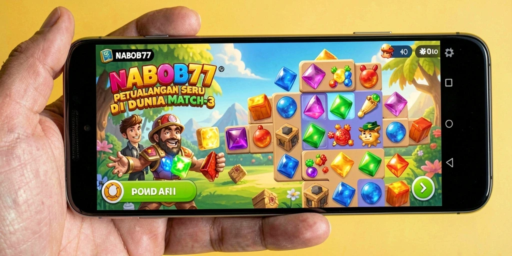 Tampilan gameplay <strong>NABOB77</strong> yang seru dan penuh warna.