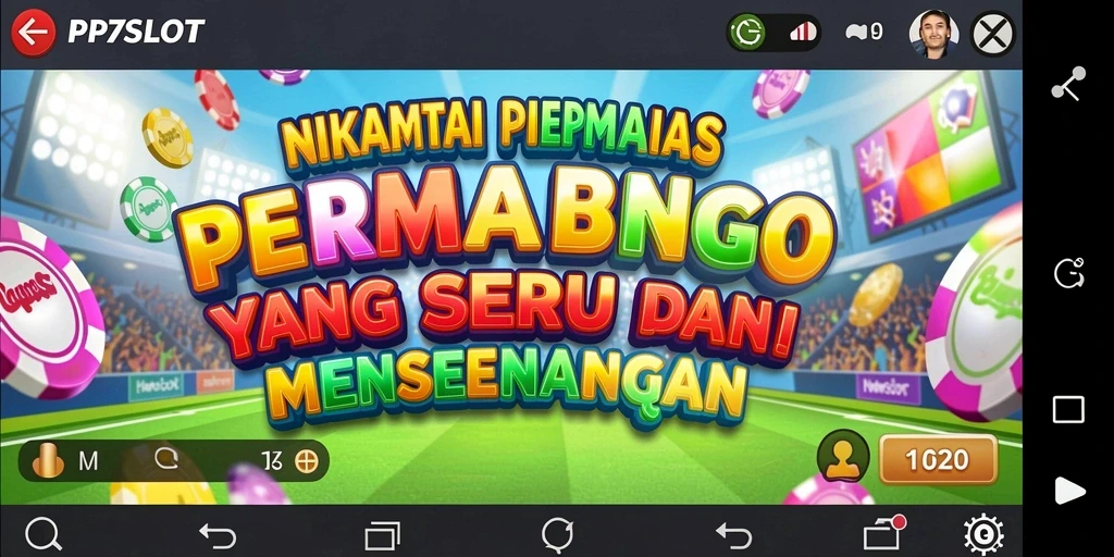 Tampilan gameplay menarik dari PP7SLOT dengan suasana Bingo yang seru.