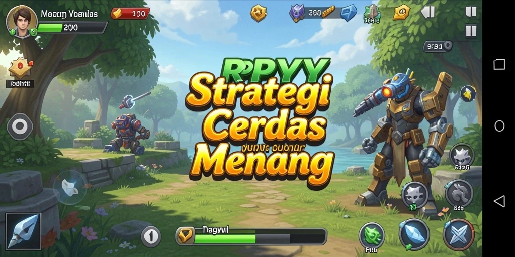 Tampilan gameplay RPYYY yang menarik dan penuh aksi strategi.