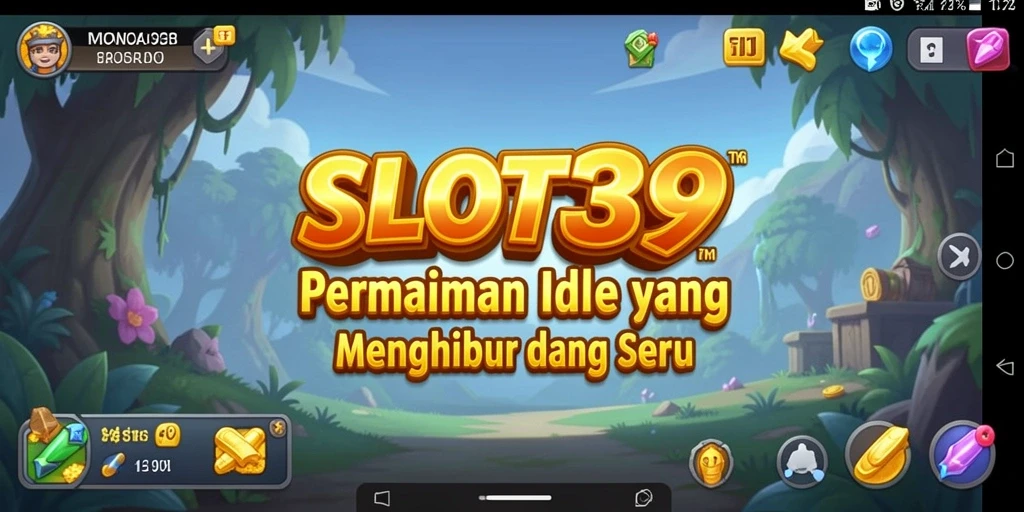 Gameplay SLOT39 yang seru dan menyenangkan dalam format Idle.