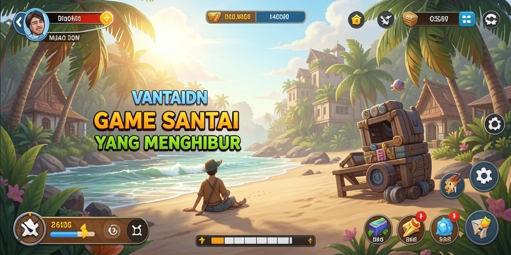 Tampilan gameplay seru dan menghibur di VANTAIDN.