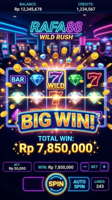 Tampilan utama aplikasi rafa88 dengan berbagai pilihan aplikasi.